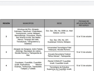 Docentes mexiquenses recibirán refuerzo de vacuna contra Covid 19
