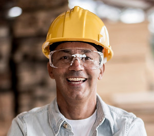 Worker with Yellow Helmet