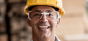 Worker with Yellow Helmet