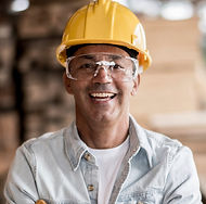 Worker with Yellow Helmet