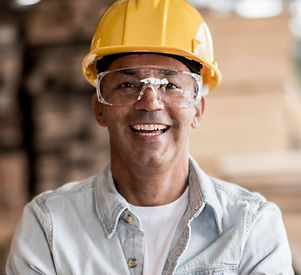 Worker with Yellow Helmet