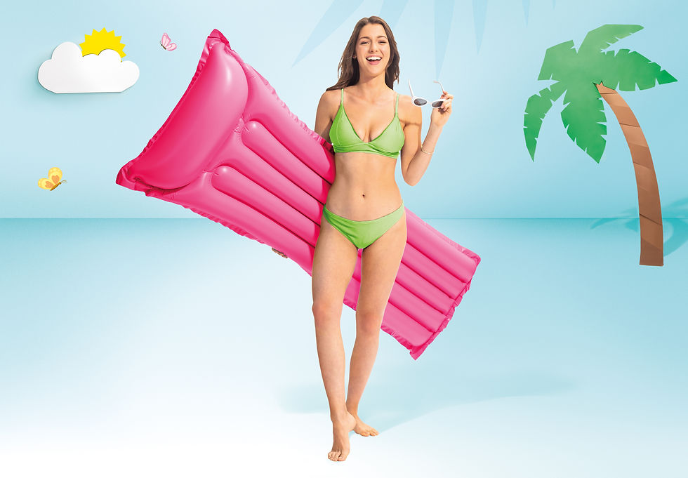 Thumbnail: Economats Inflatable Floating Mats