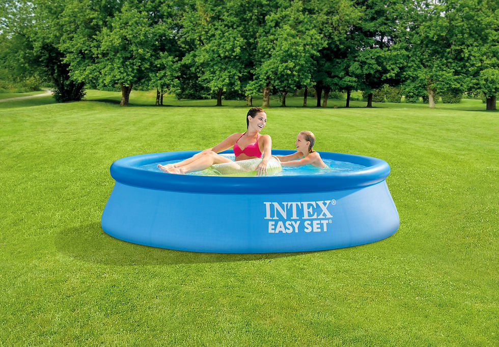 Thumbnail: INTEX 8ft x 24in Easy Set Pool IT 28106NP