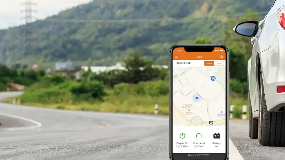 Fleet management and GPS vehicle tracking system with real-time location monitoring.