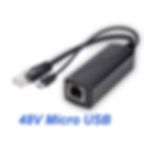 Thumbnail: Hkbtm Poe Splitter 48V To 5V 12V Micro Usb Tpye-C