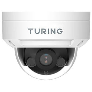 TI-NFD044 ADVANTAGE Series 4MP IR Dome IP Camera, 4mm Fixed Lens, White