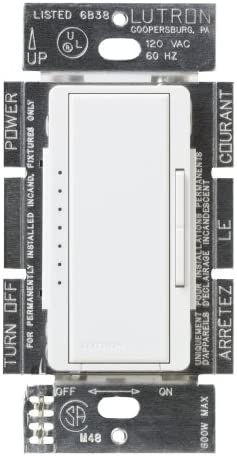 Msc-600M-Sw Lutron Digital Fade Dimmer - Snow