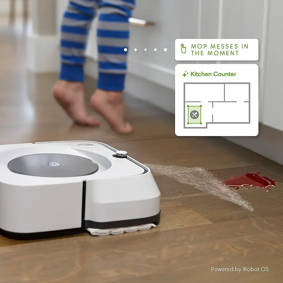 Thumbnail: Irobot Braava Jet M6 (6110) Ultimate Robot Mop- Wi-Fi Connected
