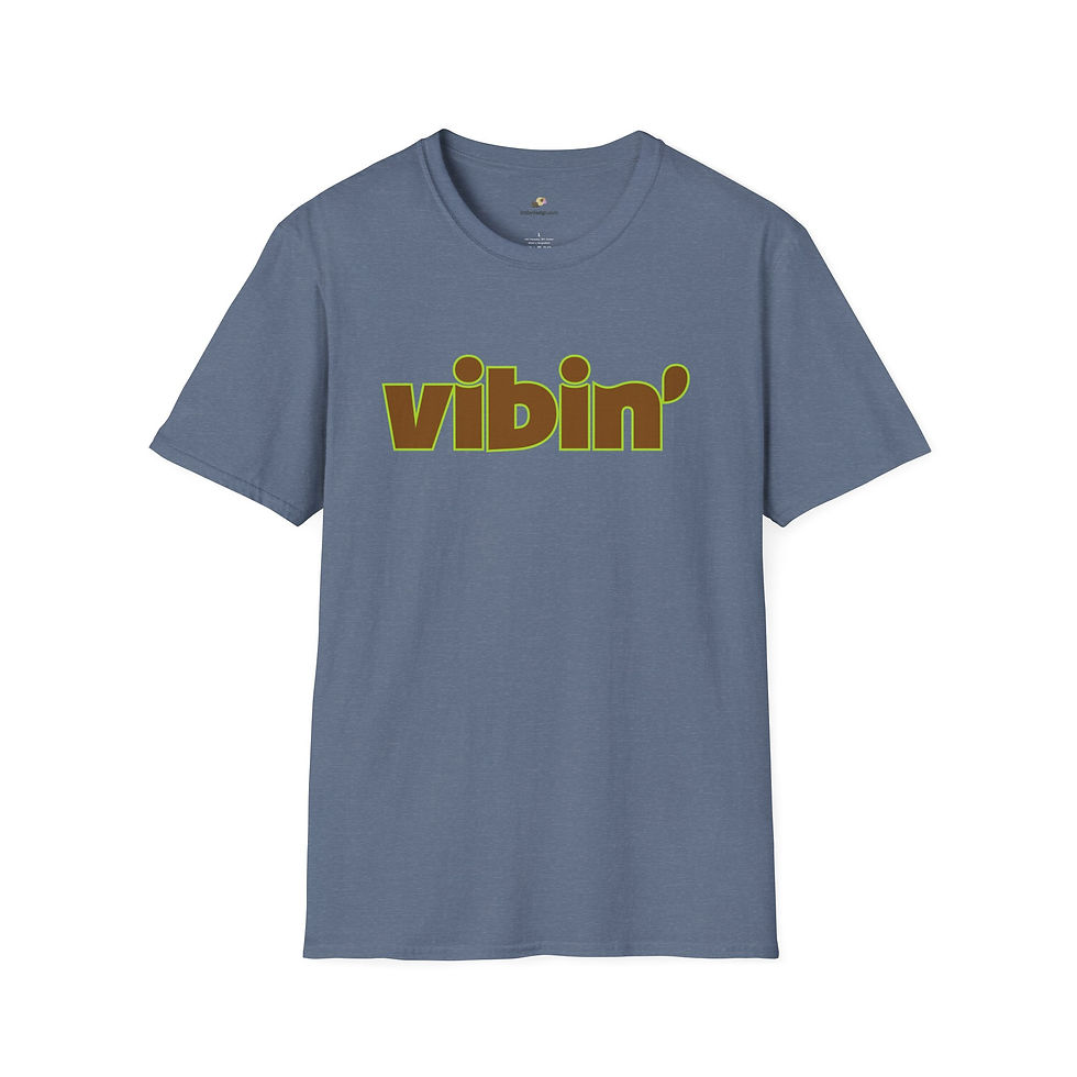 Thumbnail: Vibin' Tee - Unisex Softstyle T-Shirt, Gildan