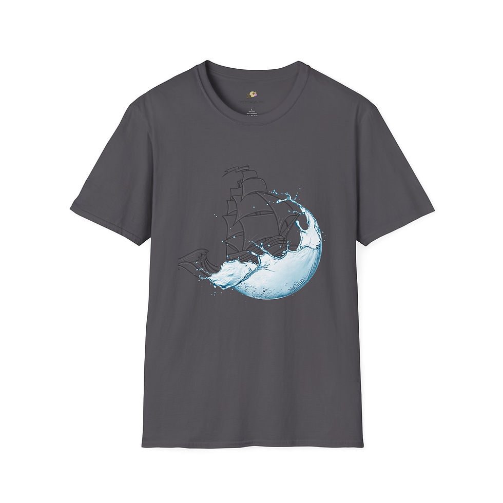 Thumbnail: Ship Breakthrough Tee - Unisex Softstyle T-Shirt, Gildan
