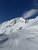 Snow-covered Bansko mountains
