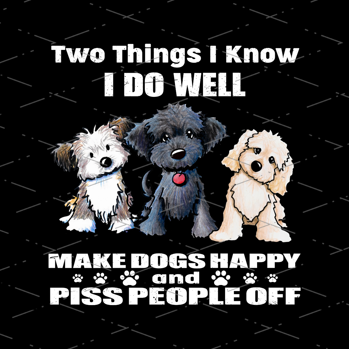 Maltese dog lover funny quote sublimation PNG with transparent background