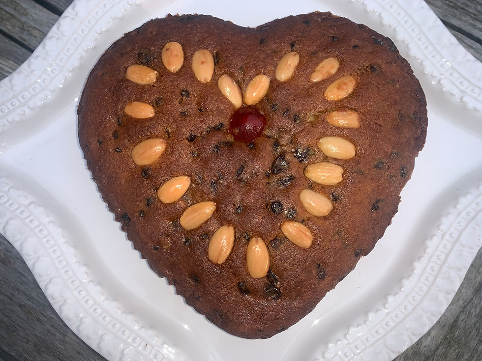 Thumbnail: Heart Shaped Dundee Cake