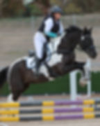 ABOVE: Zena Hnatiw from Pakenham Upper Riding Club and Man Of The Hour. Picture: DEREK O’LEARY