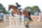 ABOVE: Marlene Battedou and Le Grand d’ Amour. Picture: MANE MEMORIES