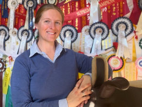 Stacey's got a ticket to ride (side saddle in the UK)