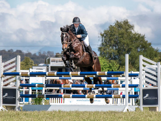 Showjumping veterans praise Tassie juniors at state titles