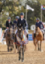 ABOVE: Sophia Hill and Tulara Baltango lead off the four-star finalists. Picture: MANE MEMORIES