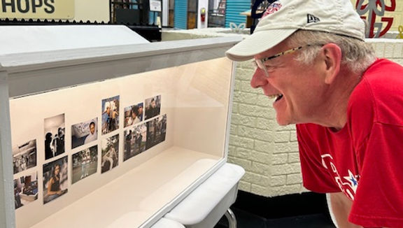 Tiny Gallery x Lackawanna Station
Dollhouse 3: A Room of Her Own
Referencing *A Room of One's Own* and Virginia Woolf’s call for women’s creative and intellectual independence, *A Room of Her Own* deconstructs the dollhouse and rebuilds it through visible acts of repair. Its fractured walls are held together with wire, illustrating the structure as both broken and actively being reconstructed. In this transformed space, small black-and-white portraits of women remain steady, each within its own frame. The work encourages a slower gaze, where each face carries its own history, asking not only to be seen but to be recognized for the fullness of what has been lived and carried forward, as well as in the agency each woman holds inside and outside the frame.
“Mystery, Perhaps”
Is It Any Wonder
Six artists. Six tiny galleries. One quiet question: what is hiding in plain sight?
Opening during Garden State Art Weekend, “Mystery, Perhaps” invites viewers to lean in and consider the subtle astonishments woven into daily life. The subtitle, “Is It Any Wonder,” nods to that flicker of surprise — the moment when something ordinary shifts and reveals itself as quietly extraordinary. Each artist explores secrecy, revelation, and the charged space between what is seen and what is felt.
An opening will be held Saturday, April 18, from 5–8pm at The MC Hotel. This is an opportunity to see the entire exhibition in one location before the galleries are installed at their respective sites.
On Sunday, April 19, the exhibition unfolds across Montclair and Glen Ridge, inviting visitors to wander, look closely, and rediscover the neighborhoods they thought they knew.
Other locations and Artists:
Tiny Gallery x Erwin Park Island Garden:
Mona Brody presents a triptych installation a three-part meditation on presence and absence.
Tiny Gallery x Freeman Gardens, Glen Ridge:
Nan Ring presents portraits that function as feminist acts of rebellion, unapologetically provocative and existing at the intersection of repulsion and attraction.
Tiny Gallery x 8 Stanford Place:
Jodi Fink installs a series of mixed media works in which the remnants of our lives are gathered, reworked, and made luminous again.
Tiny Gallery x Van Vleck House & Gardens:
Jennifer Place’s mixed media installation transforms delicate wire insects into something both natural and unnerving, creatures that feel at once botanical and otherworldly.
Tiny Gallery x 240 Christopher Street:
Yvonne Duck brings her large-scale sculptural concerns into intimate proportion, compressing themes of containment, rupture, and regrowth into concentrated form.