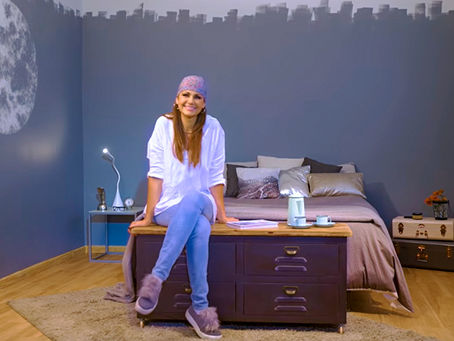 How to paint a moon on the wall? Romantic rooms