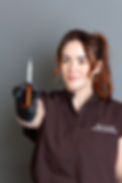 nurse georgi holding a needle in our Kent aesthetics clinic