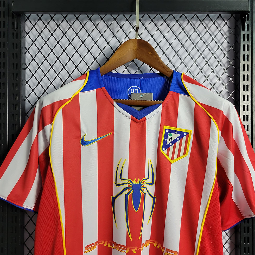 Miniatura: Retro Atletico de Madrid 2004-2005 Local