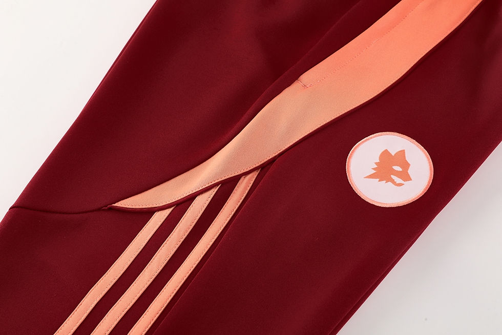 Miniatura: As Roma 24/25 White/Peach Traksuit