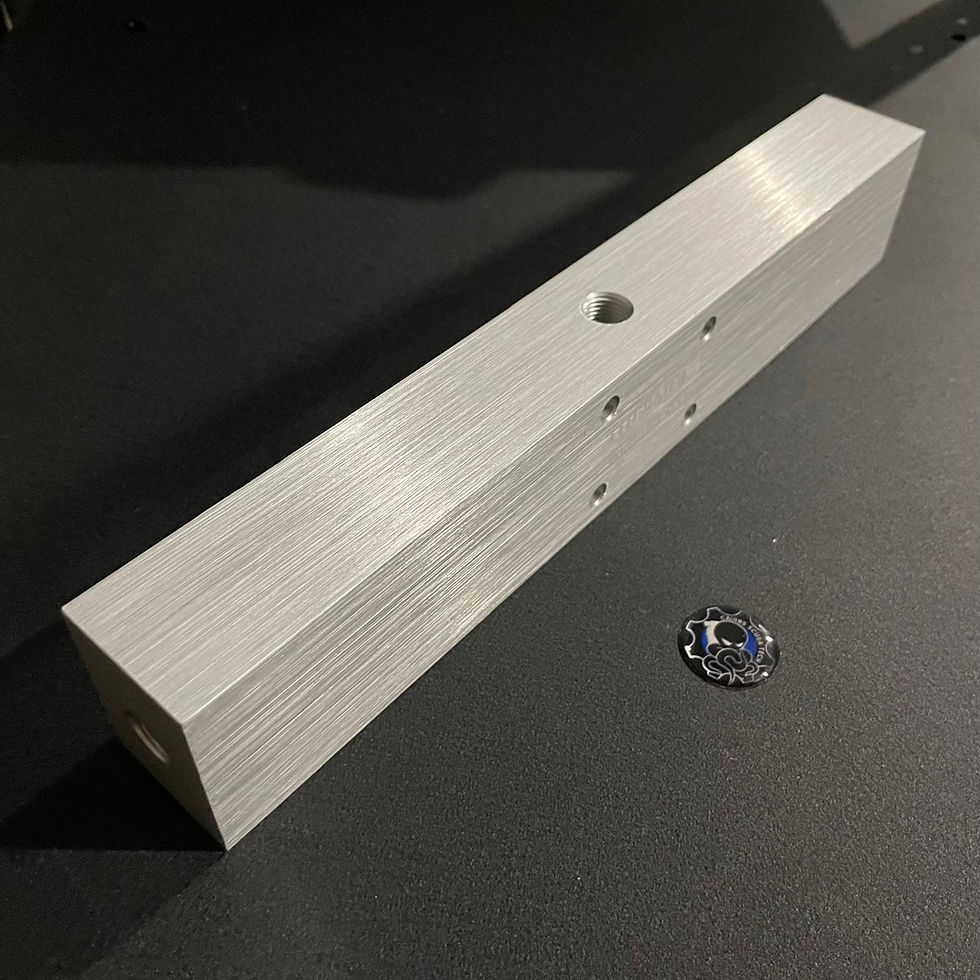 Thumbnail: Thermo 10 Port Aluminium Manifold