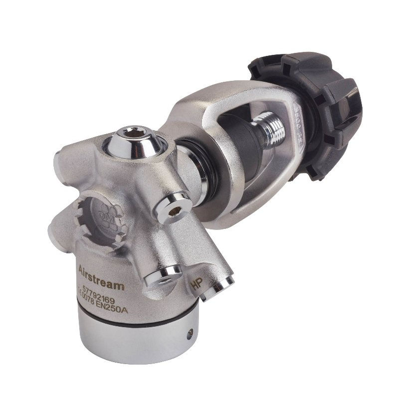 Thumbnail: Airstream Regulator 1st Stage Chrome, DIN/Yoke