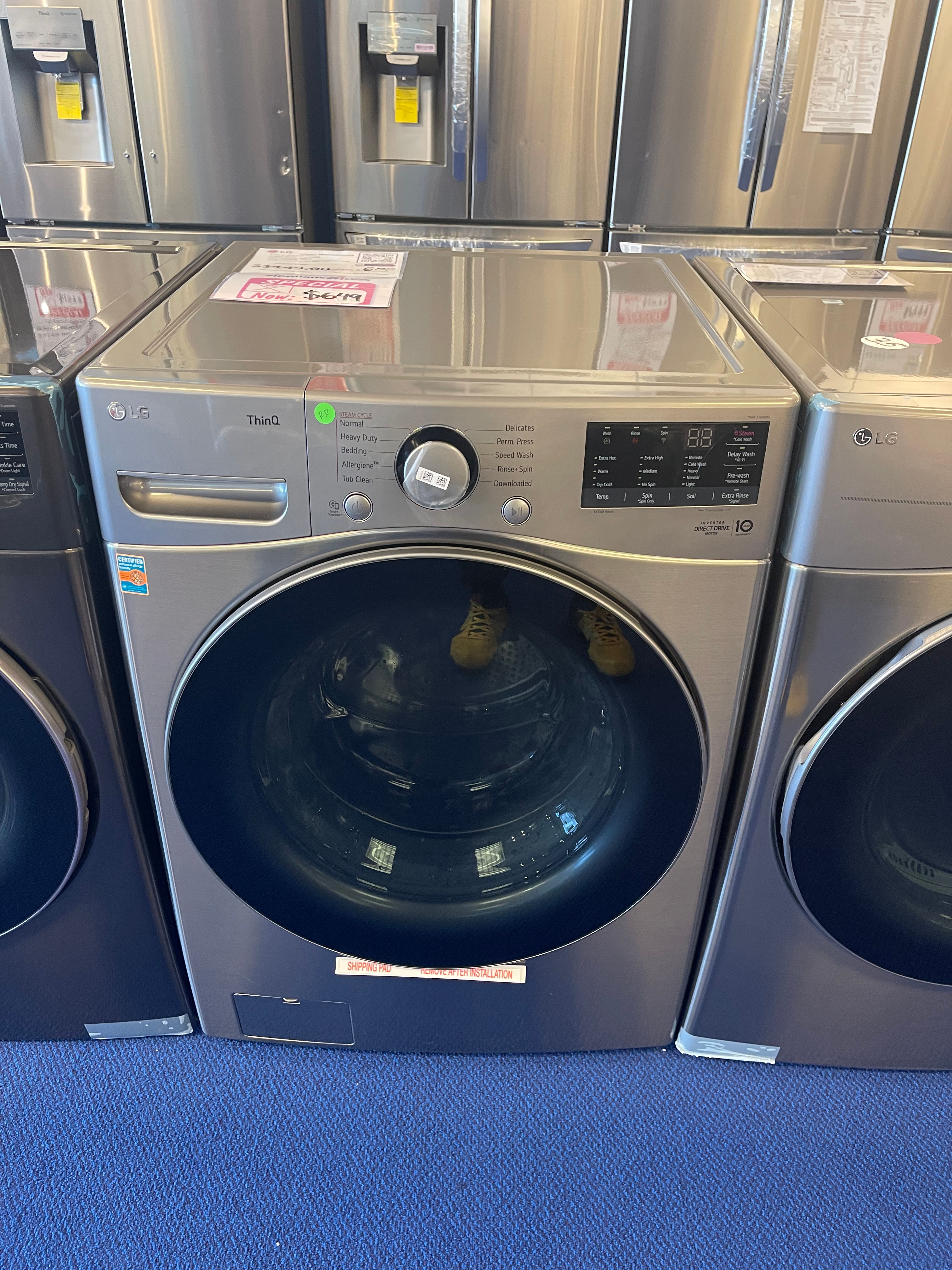 4.5 cu. ft. Ultra Large Capacity Smart wi-fi Enabled Front Load Washer