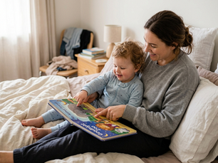 baby reading books with mother india 2026