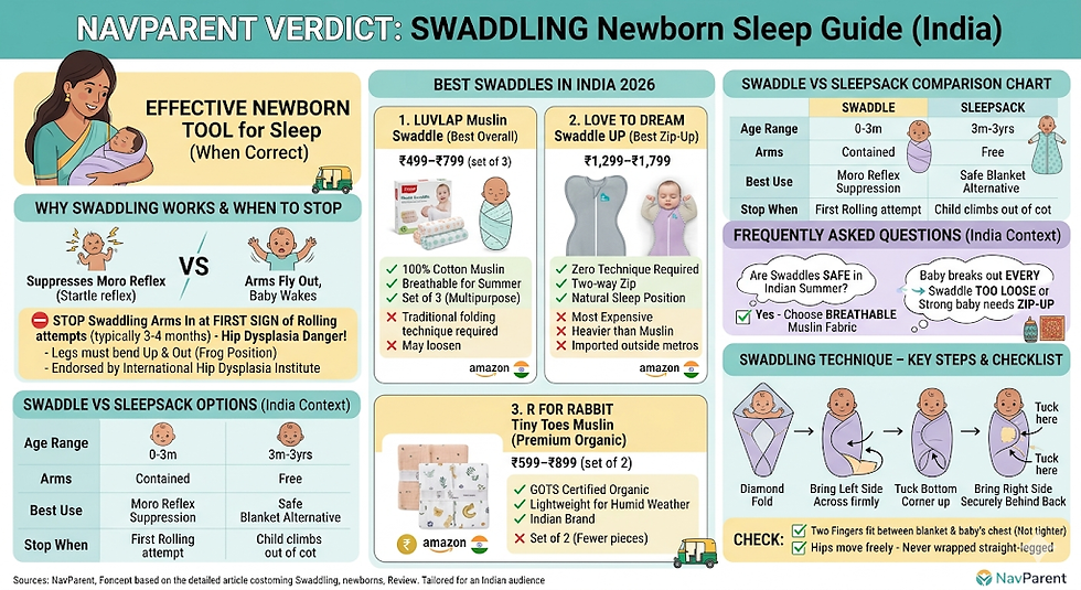 guide for picking the best swaddle for my baby