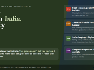 Baby Sleep Safety India: Co-Sleeping, Safe Setups and What Every Indian Parent Must Know (2026)