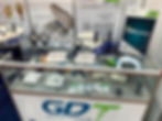GDT Dental Implants' front booth exhibition booth