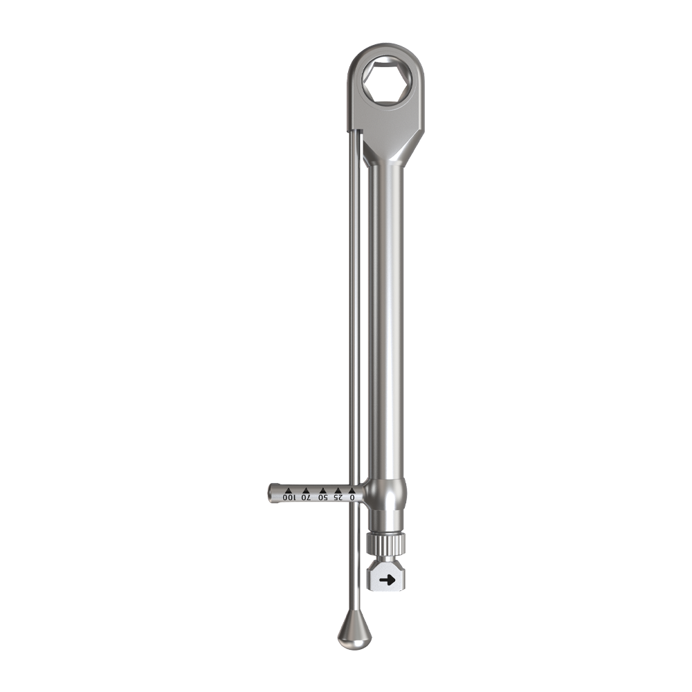 Surgical Torque Ratchet Wrench 6.35mm Driver