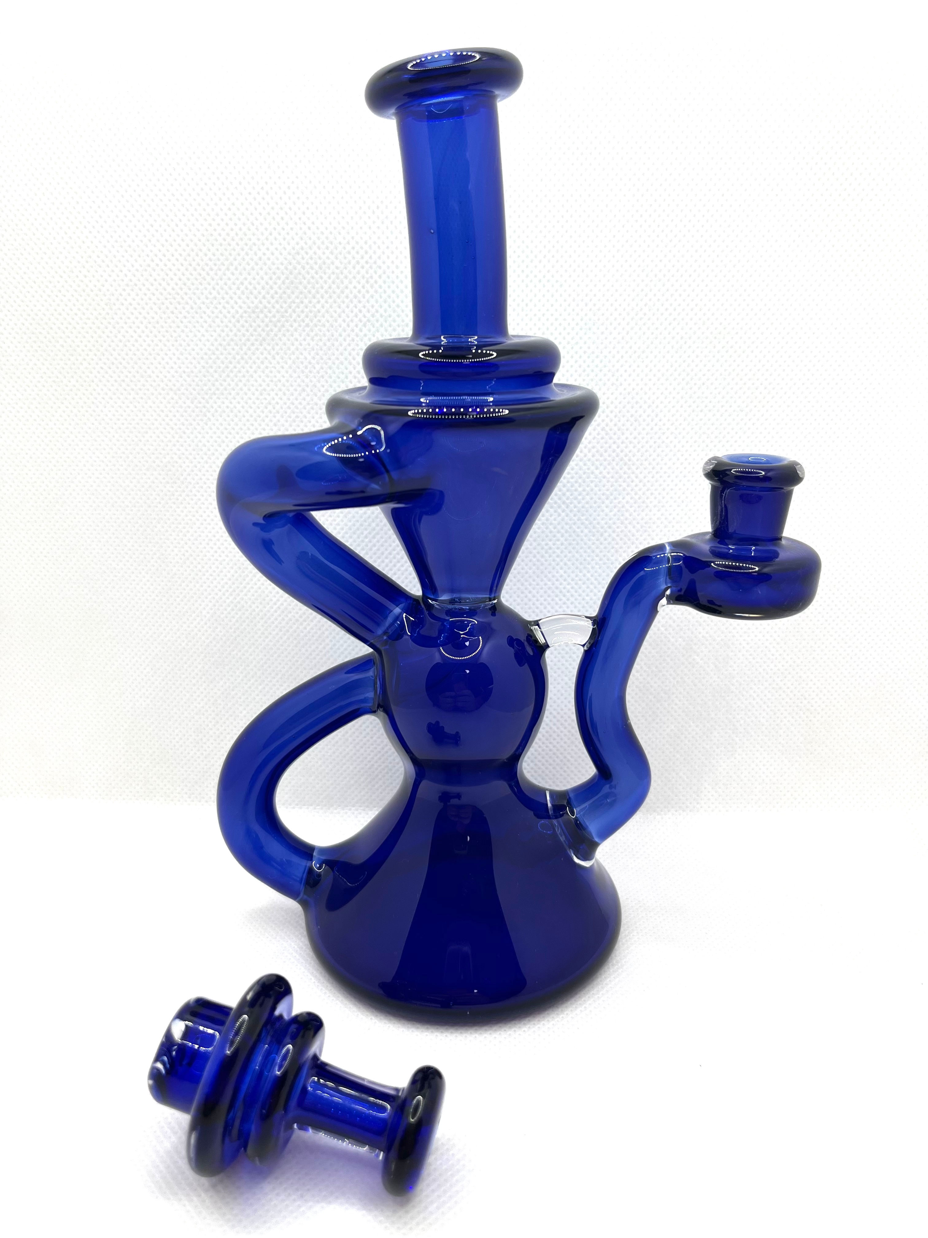 Blob 8" Recycler w/Cap 02