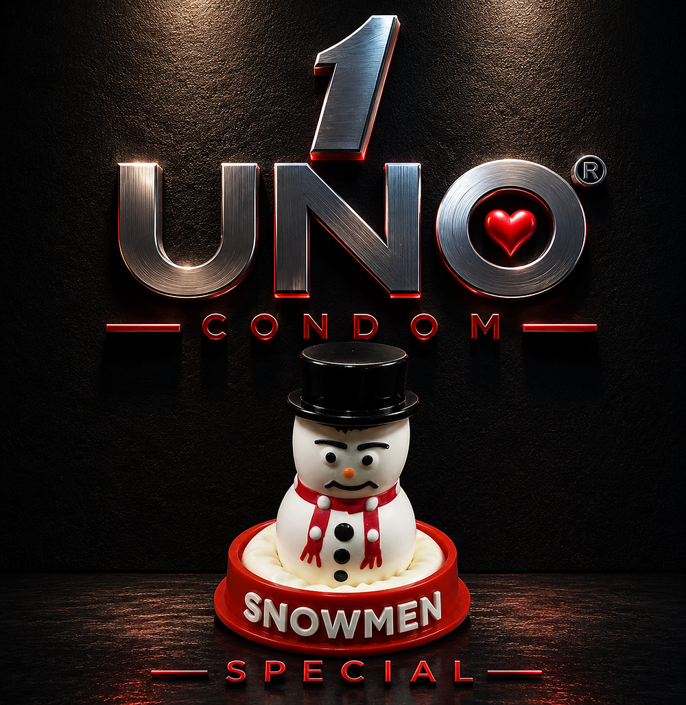 UNO kondom kardan adam özel serisi logosu