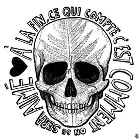 empreinte végétale est stylo