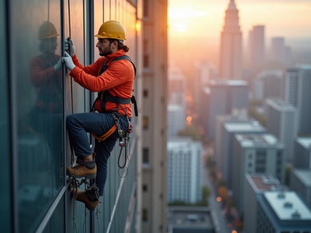 Efficient Rope Access Services for Building Repairs