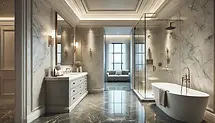 Luxurious bathroom