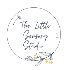 The Little Sensory Studio logo – nature-inspired early learning and play-based experiences for children
