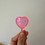 Thumbnail: Mini Heart Resin Wand Scoop
