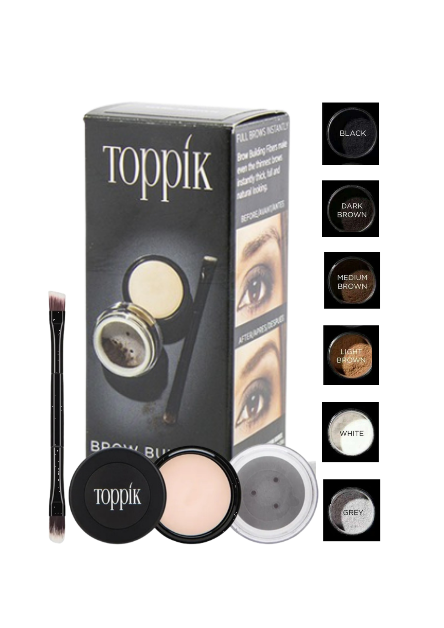 Fibras Capilares Toppík para Cejas