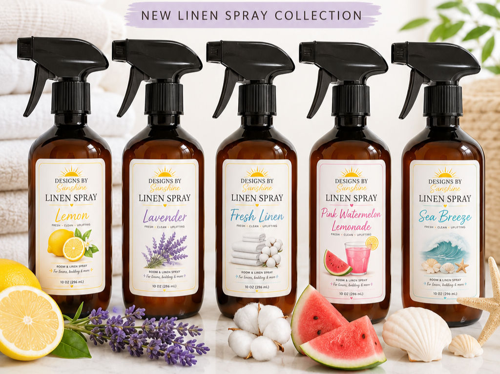 Designs By Sunshine™ Handmade Linen Sprays