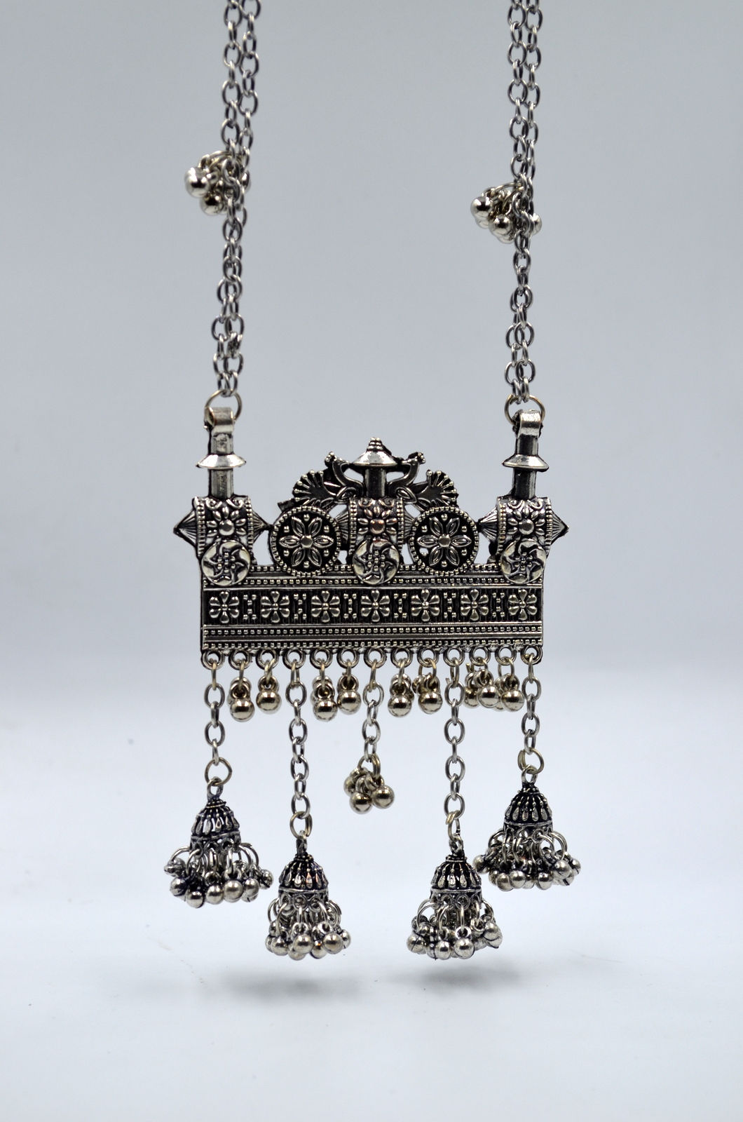 Detailed Jhumka Drop - Oxidosed Haram