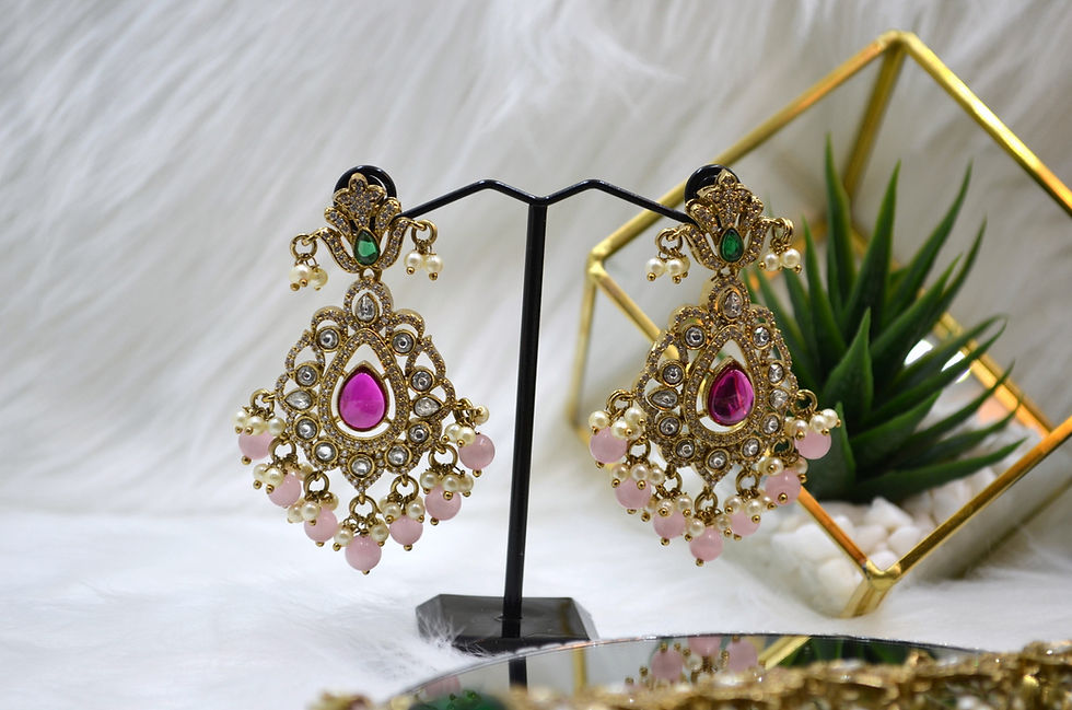 Thumbnail: Victoria Polish Haram with Earrings
