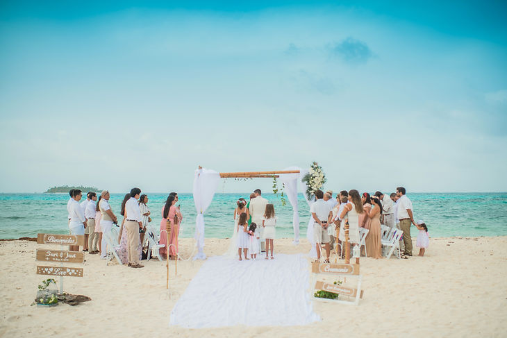 Boda en la playa