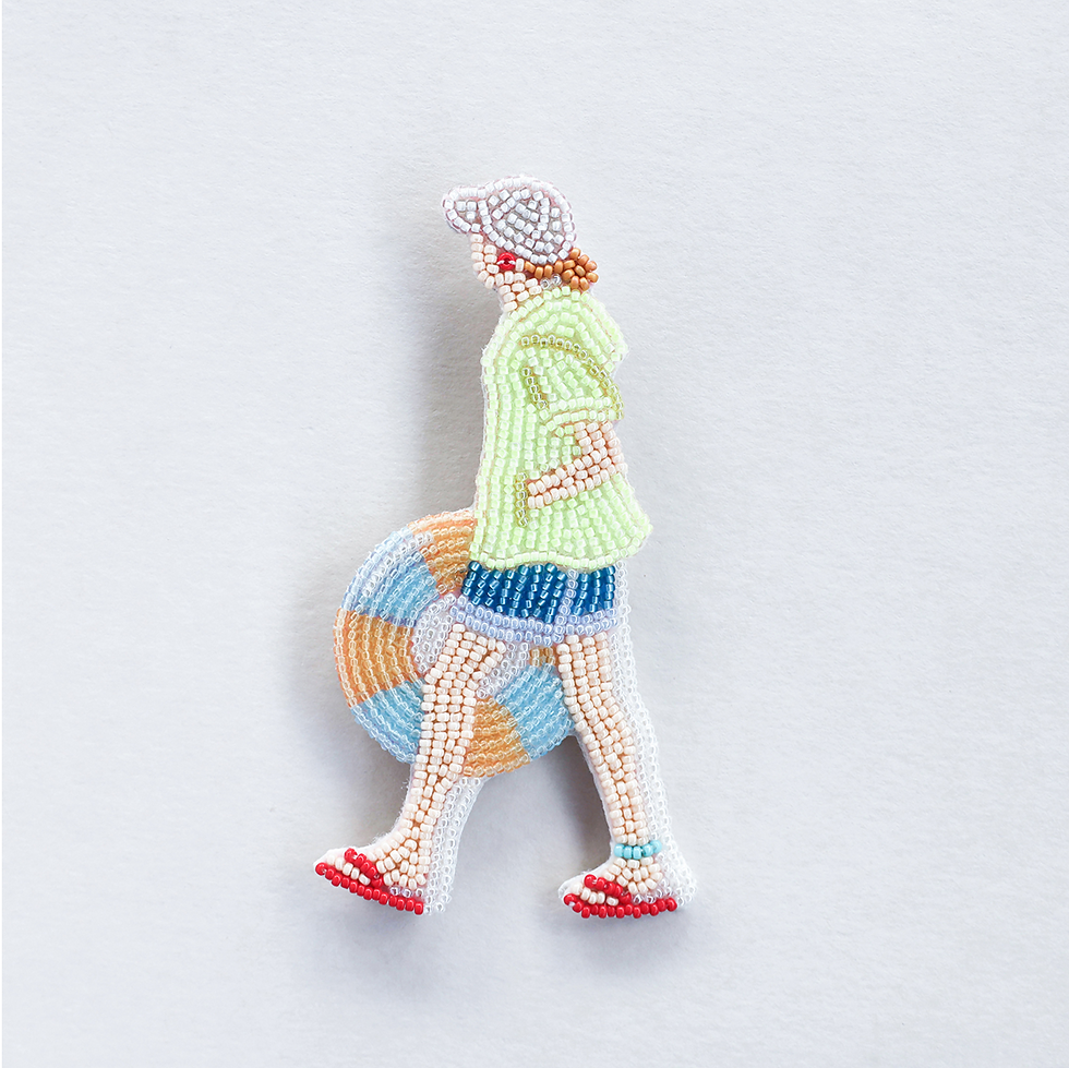 サムネイル： MIYUKI（ミユキ）　おでかけブローチキット　『ビーチ・HCA14//9』