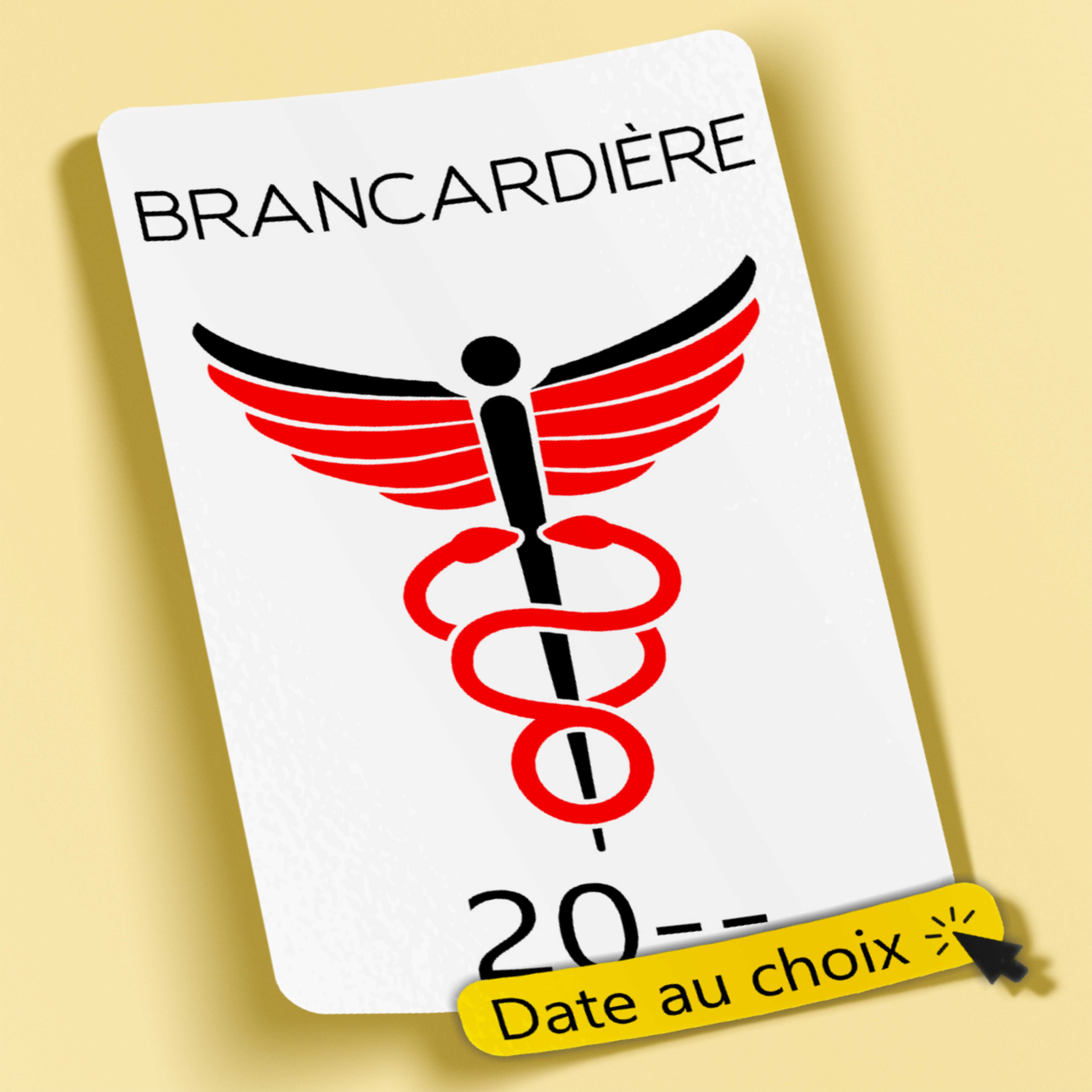 Caducée Brancardière