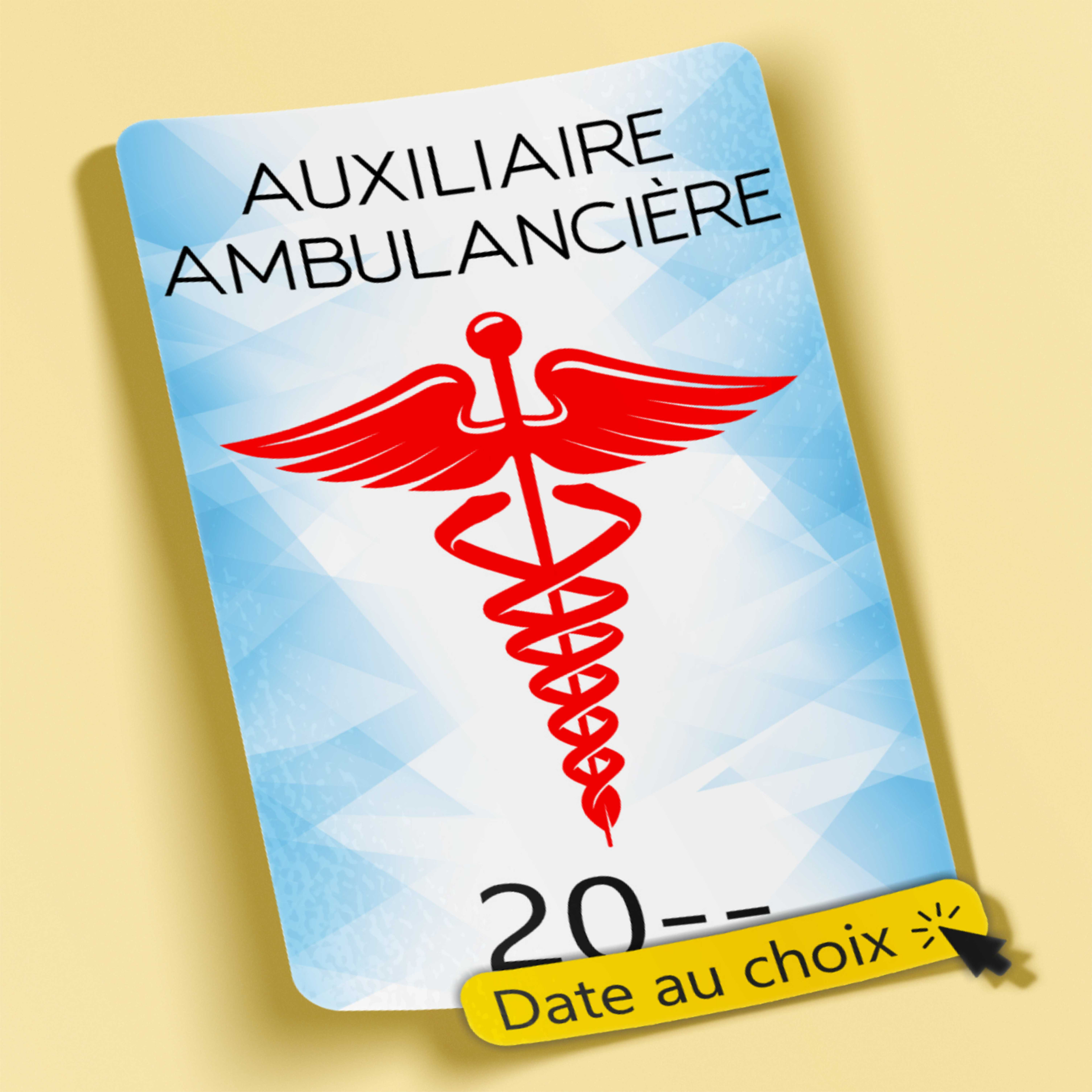 Caducée Auxiliaire Ambulancière 